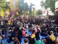 反政府グループ、バンコク都内中心部で集会