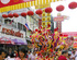 バンコク都内中華街で新年祝い－１