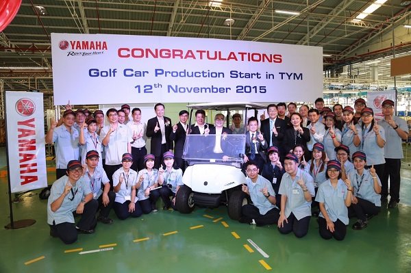 ヤマハ、タイでゴルフカー生産開始